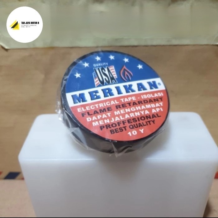 

SOLASI ELECTRICAL TAPE 10 Y TAHAN PANAS MERK MERIKAN UKURAN KECIL