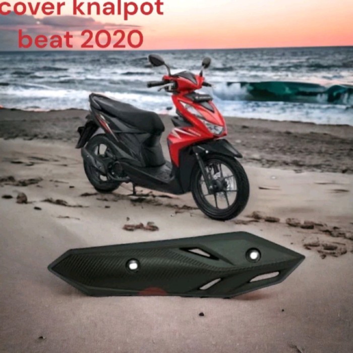 Cover Knalpot Tutup Knalpot Honda Beat Led Deluxe Street 2020-2022 non ori good quality