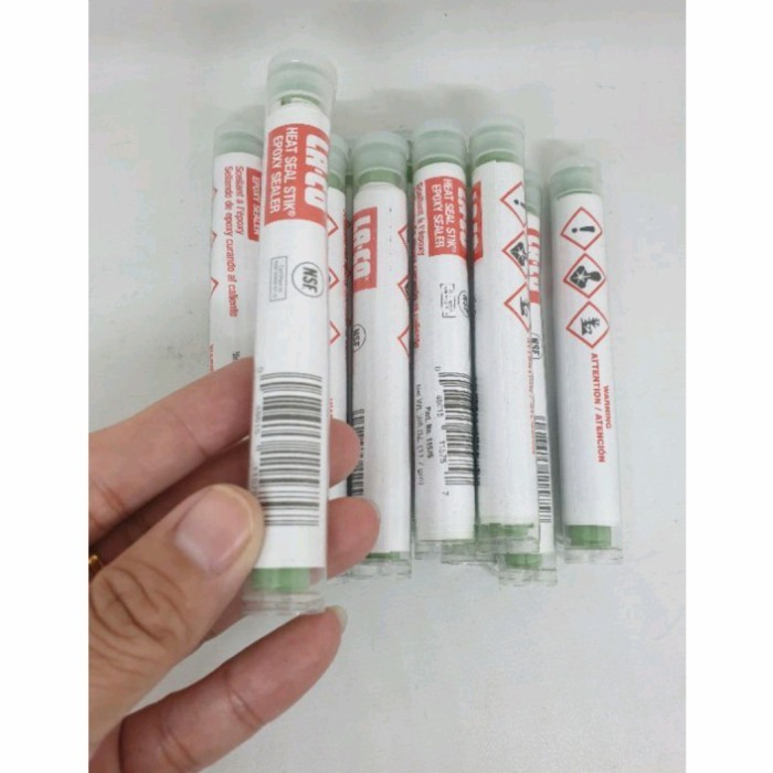 

FM88 heat stick / laco stik / lem hijau bakar evaporator kulkas original