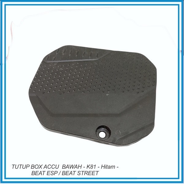 Tutup Box Accu K81 - Hitam / Beat Esp / Beat Street
