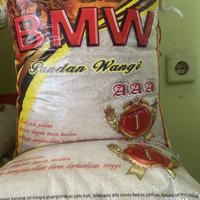 

beras bmw aaa pandan wangi 10kg 20kg