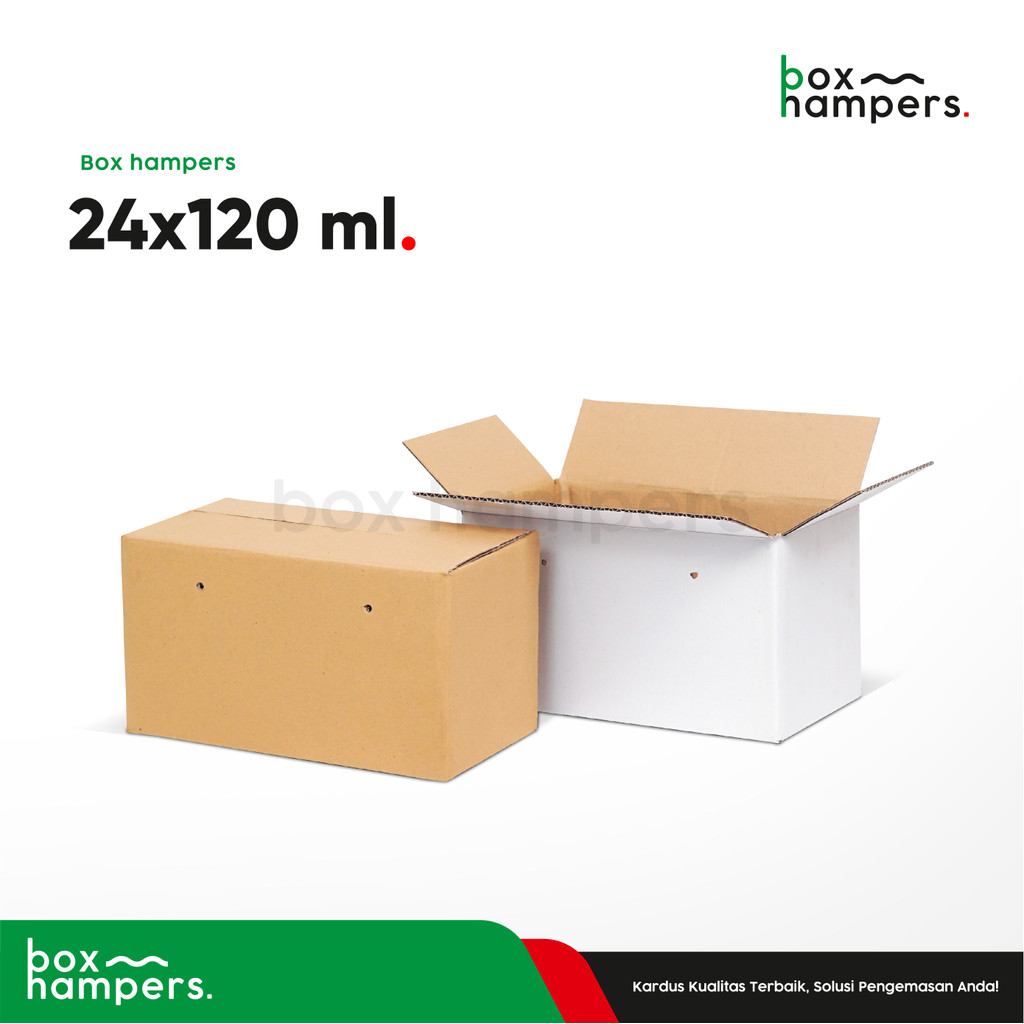 

Box 25,8x13,7x14,4 cm (amdk 24x120ml) Kardus/Karton/kardus/kemasan/normal/boxnormal/amdk/boxamdk/boxsariapel/boxsarinanas/boxsariasem/hampers/box/tinggi10/tinggi15