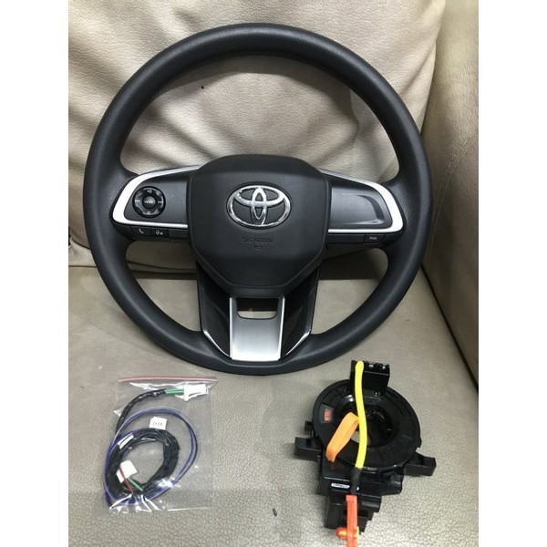 STIR AIRBAG TOYOTA AVANZA NEW VELOZ G KOMPLIT TOMBOL AIRBAG DAN SPIRAL KABEL HU HEAD UNIT