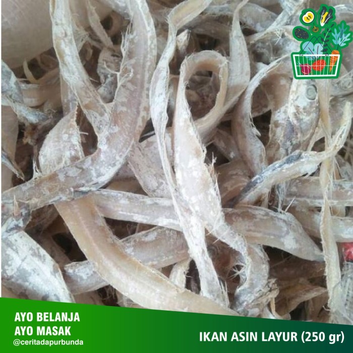 

IKAN ASIN LAYUR per 250 gram