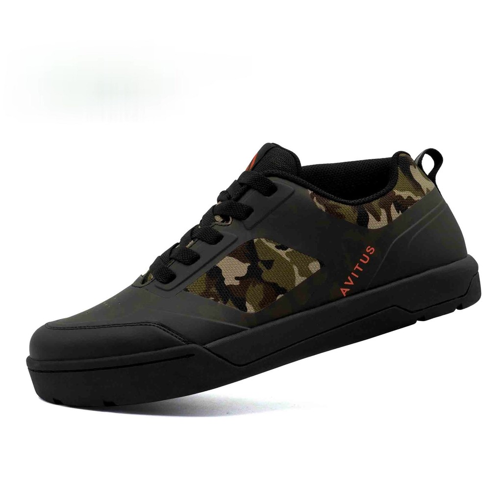 Shoes Camouflage For Winter Flat Pedal Good for Freeriders And DH DJ Outdoor Bike Shoes MTB Shoes
