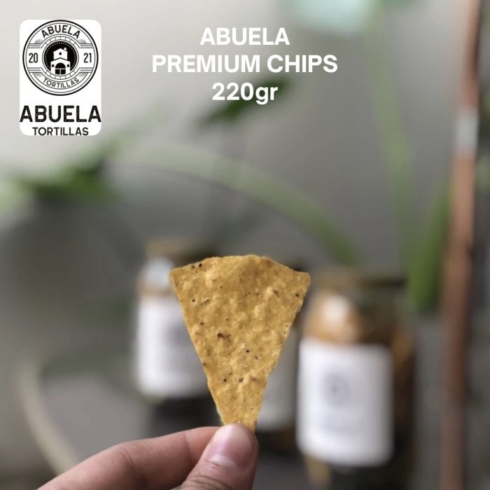 

Tortilla Chips Vegan Glutenfre Nachos - Abuela Tortillas - Pouch 250gr - Original