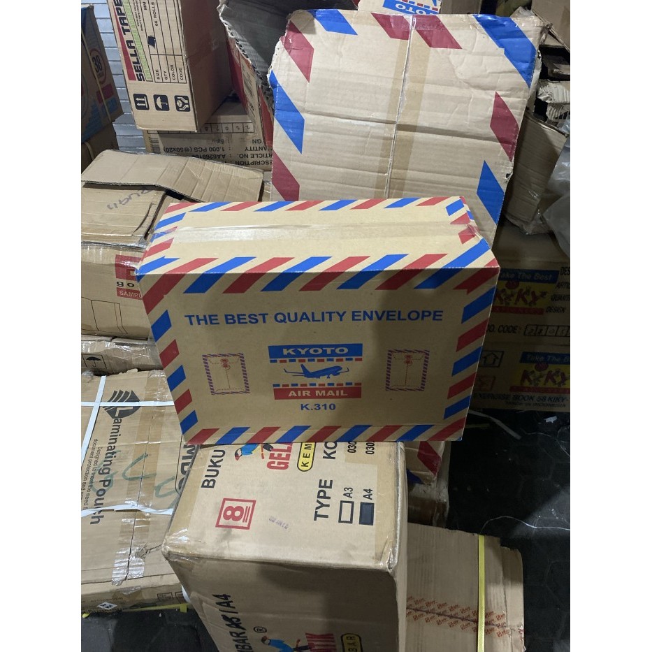 

Amplop Tali Coklat Lamaran Kerja Airmail 310 Folio F4 1 Dos 100lbr