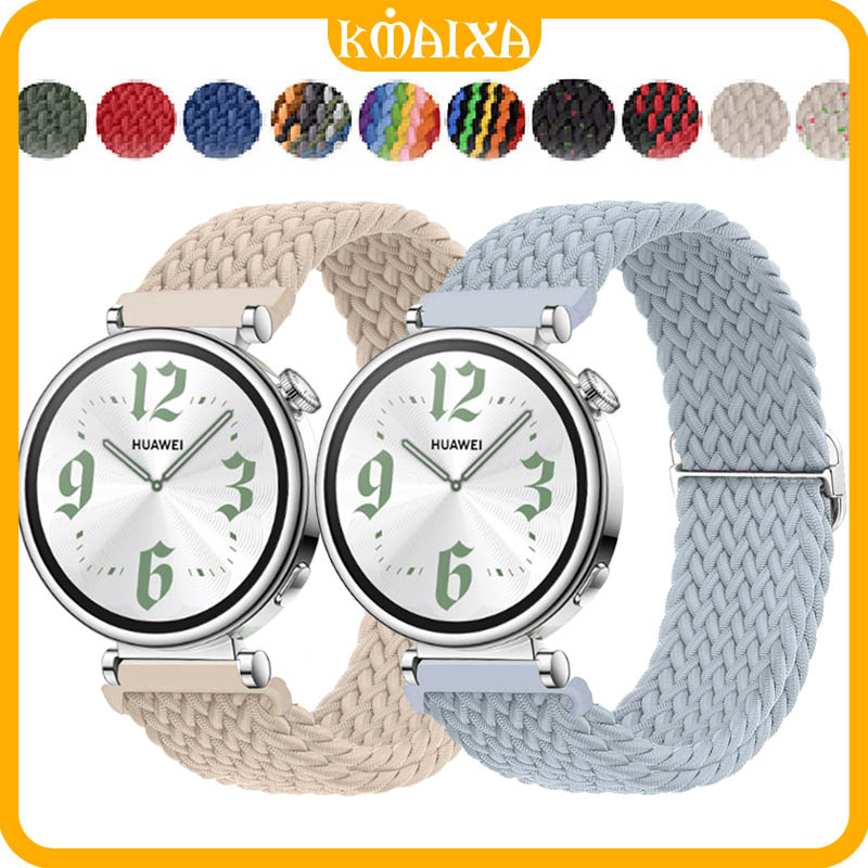 18mm Watch Band Nylon Strap for Huawei Watch GT 6/5 4 41mm Garmin Venu 3/ 2S /Garmin Forerunner 265S