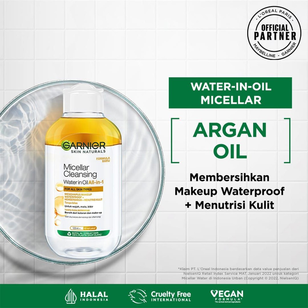GARNIER Micellar Water Oil-Infused -400ml