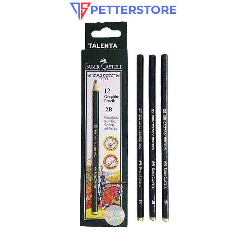 

PENSIL 2B FABER CASTELL 12PCS