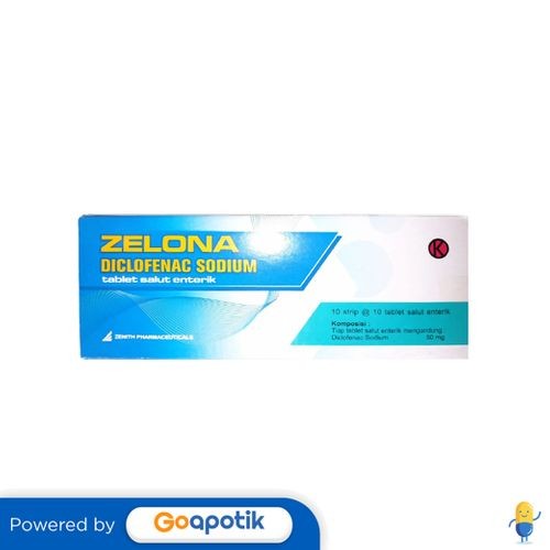 Zelona 50 Mg Box 100 Tablet