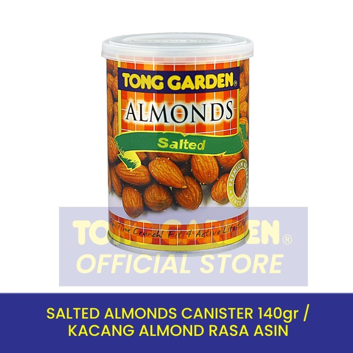 

Best Seller Tong Garden - Salted Almonds Canister 140gr