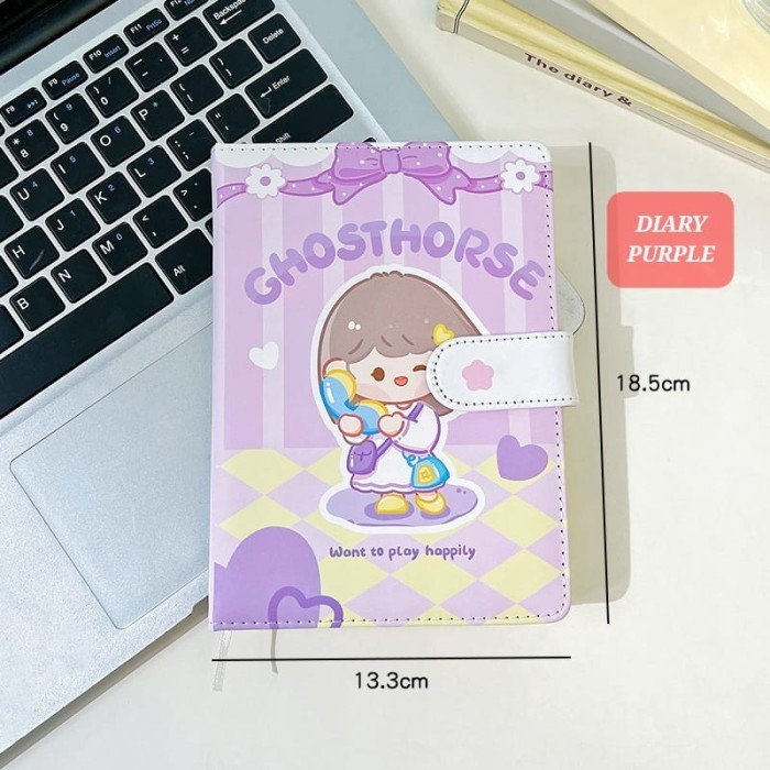 

DIARY MOMO BUKU HARIAN NOTEBOOK DIARI AGENDA ANAK REMAJA CEWEK IMPORT - DIARY PURPLE