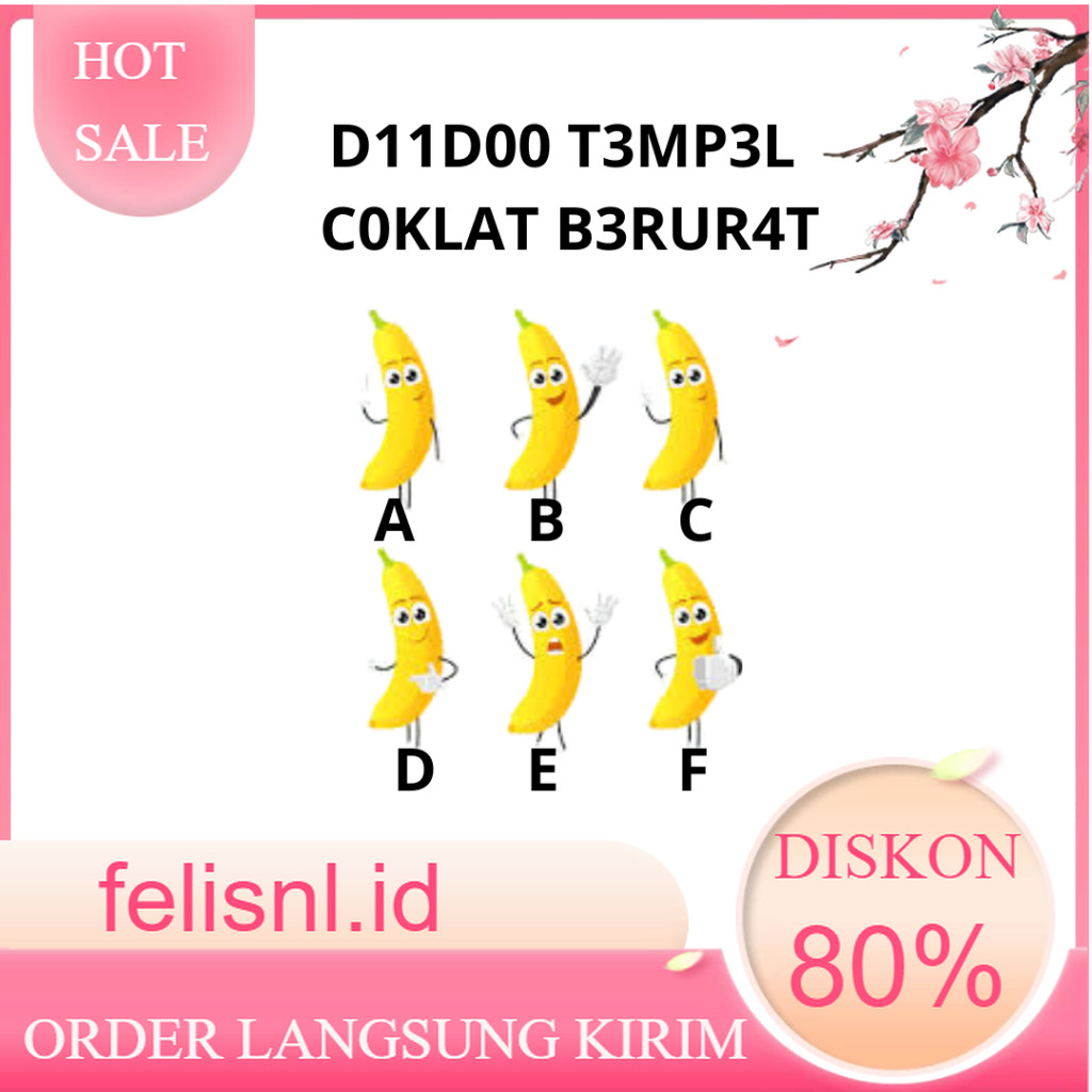 

Dapatkan promo produk terbaru PISANG CAVENDISH LOKAL
