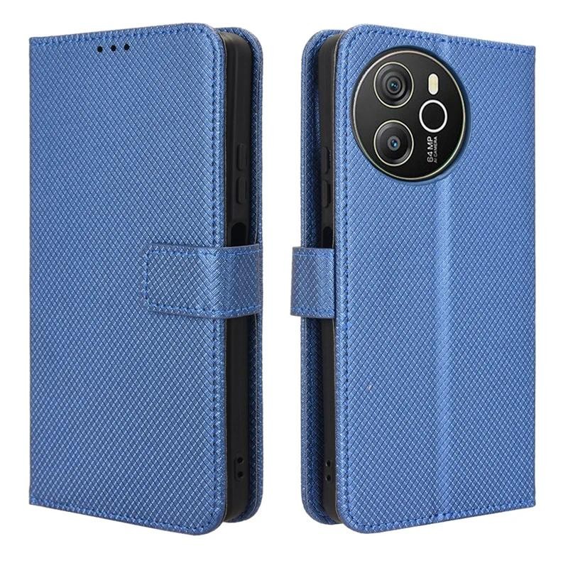 For Blackview Oscal Tiger 12 Diamond Pattern Luxury wallet Leather Strap For Blackview Oscal Tiger 1