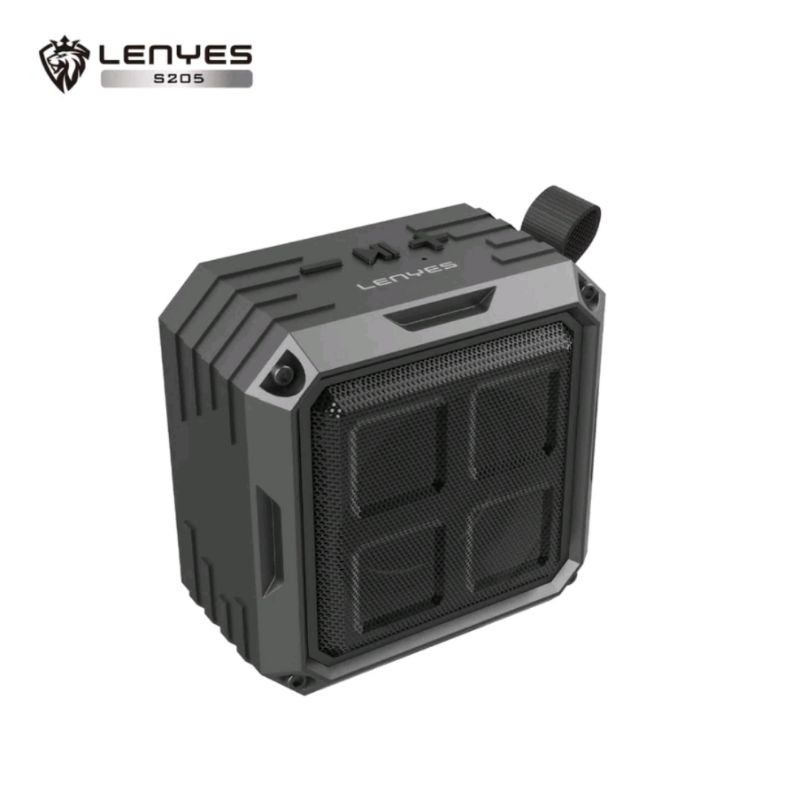 MM - SPEAKER BLUETOOTH PORTABLE WATERPROOF LENYES S205 TWS DAN NFC / SPEAKER BLUETOOTH LENYES S205 B
