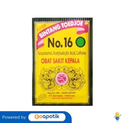 Vitamin Bintang Toedjoe Puyer No.16 Sachet