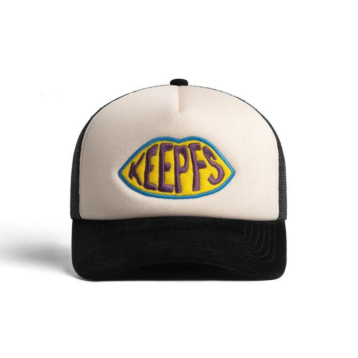 keepfs.id | topi trucker cream black | kist black - Kist black