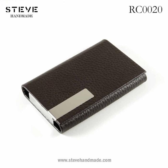 

Dompet Kartu Nama Kulit Asli Card Holder Real Leather RC0020 Custom