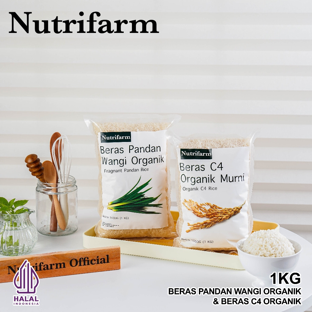 

Nutrifarm Beras Pandan Wangi 1kg