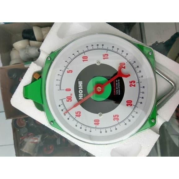 Timbangan gantung HD Hioshi 50kg - Timbangan buah daging