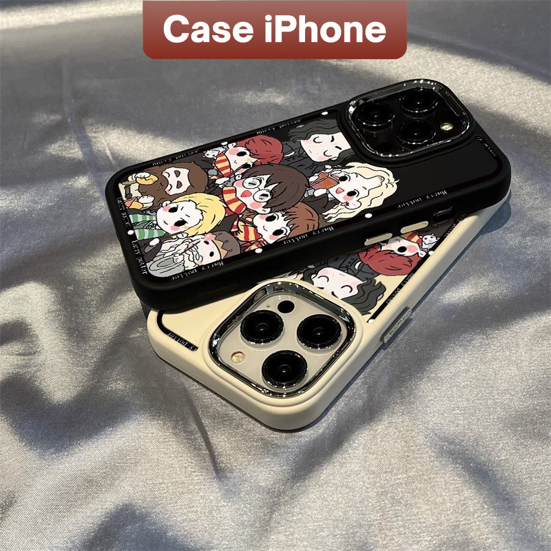 Premium Silicone Case Harry Potter Chibi iPhone 15 14 13 12 11 Pro Max XS XR SE 2022 6 7 8 Plus