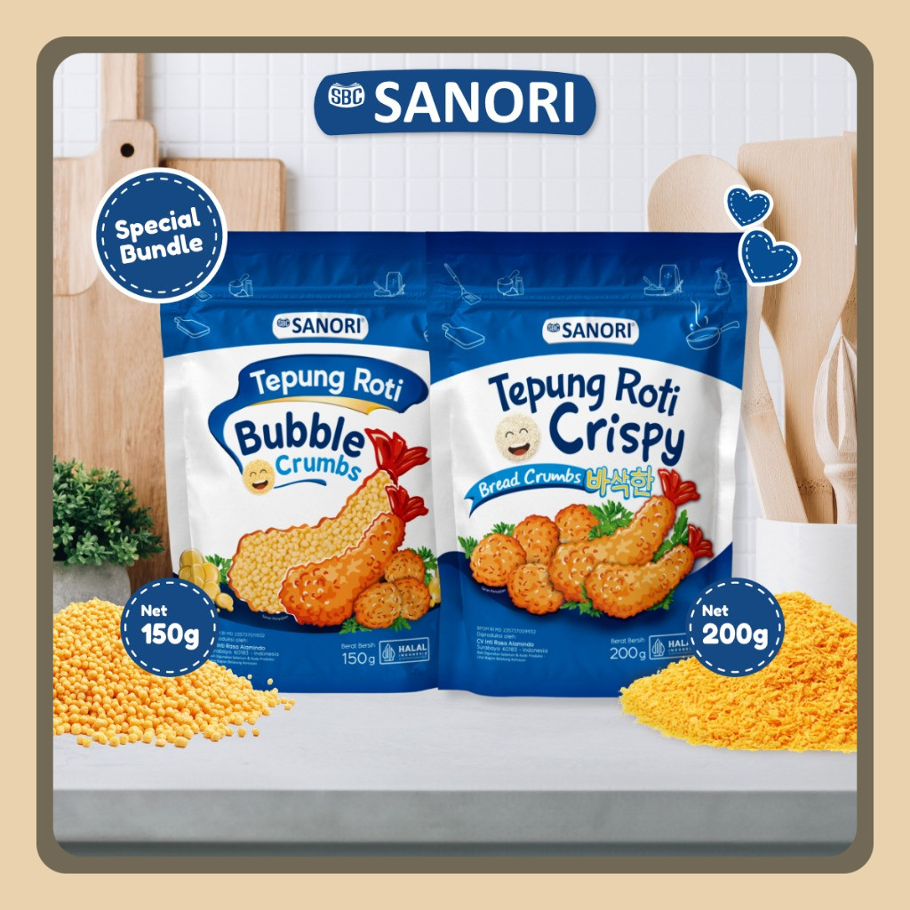 

Special Bundle - Tepung Roti Crispy & Bubble Crumbs