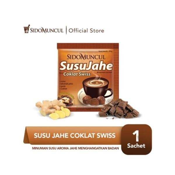 

Gimmick - Sido Muncul Minuman Susu Jahe Coklat Swiss 1 sachet
