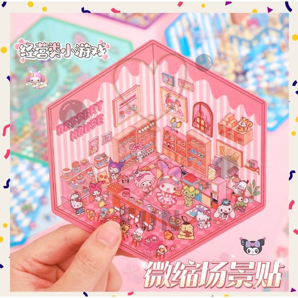 

FF COD Sticker DIY Korea Viral Edukasi Kartun Karakter 3D Satisfying Decoration Landscaping A-SK008