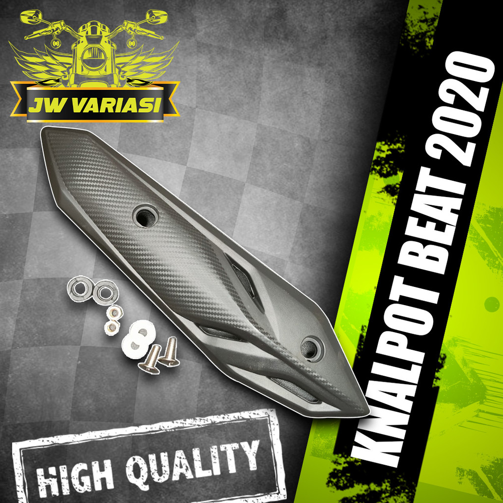 JWV cover knalpot beat 2020 tutup knalpot beat 2020 CKD Beat Deluxe 2020