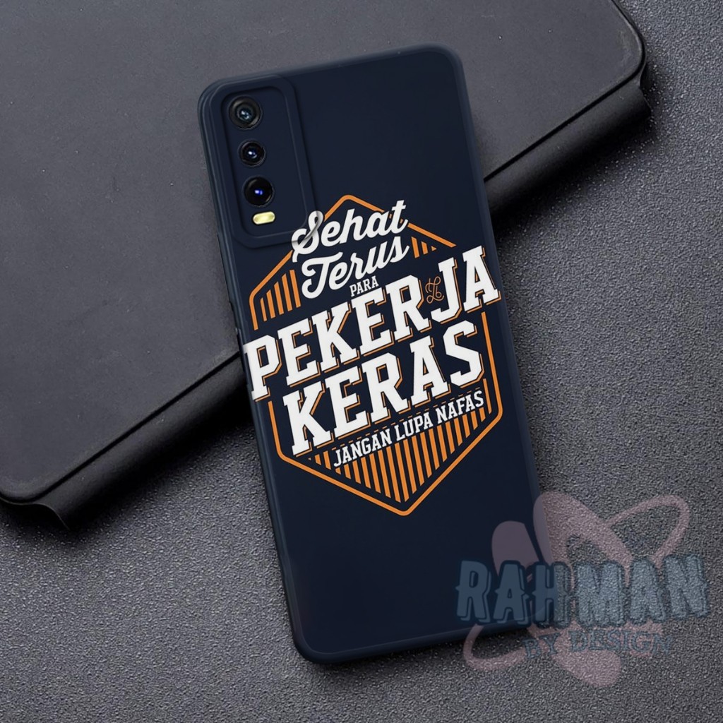 Softcase Vivo Y12s - Vivo Y20 - Vivo Y20s - Bahan karet lentur - Motif Keren - silikon lentur - Casi