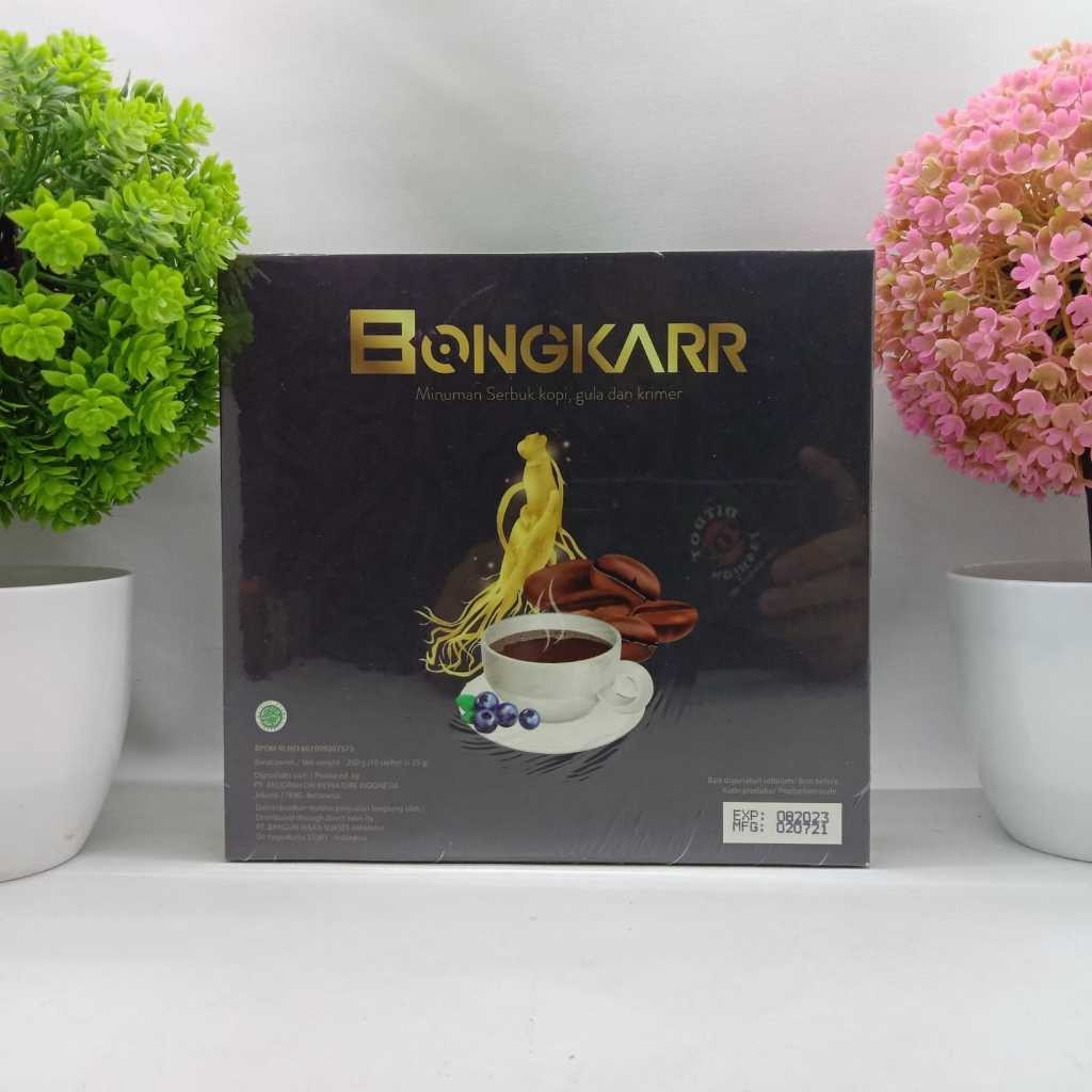 

KOPI BONGKARRR 1 BOX ISI 10 SACHET KOPI KESEHATAN 100 %ORIGINAL