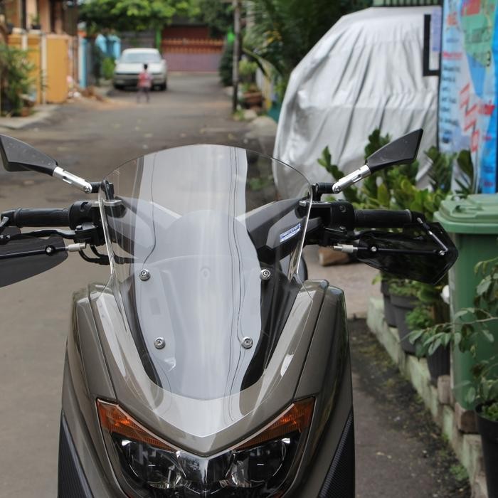 windshield / visor nmax standar sporty | Nmax Old | visor Nmax Old - Bening