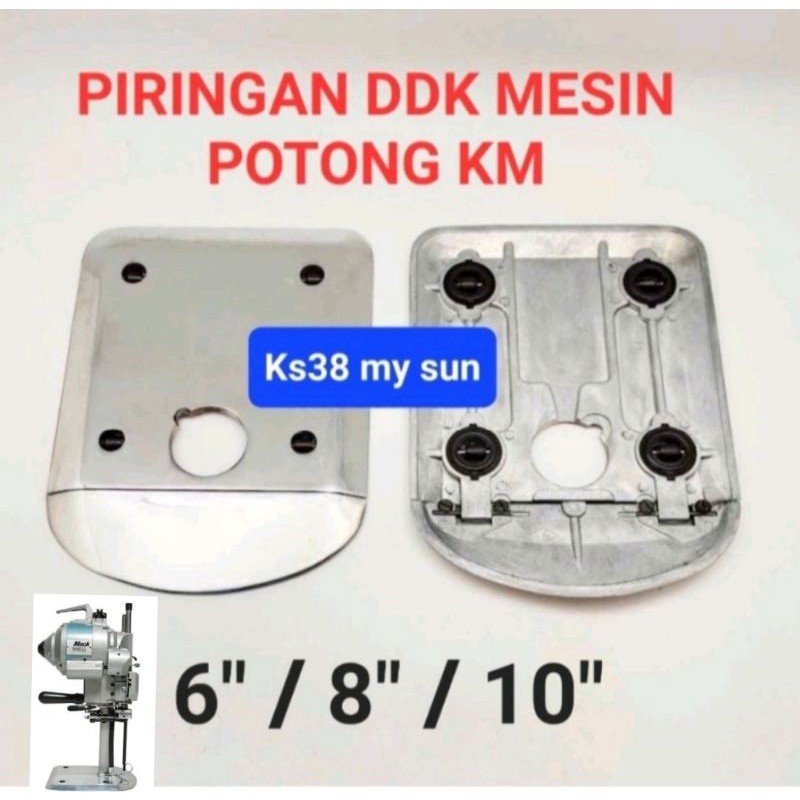piringan dudukan mesin potong kain km