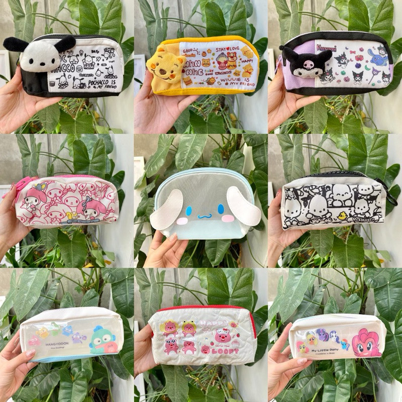 

COD Tempat Pensil Serbaguna Bulu Halus Perlengkapan Alat Sekolah Kantor Kuliah Dewasa Anak Karakter Lotso Montesr Inc Buzz Alien Capybara Lucu Unik Hadiah Gift