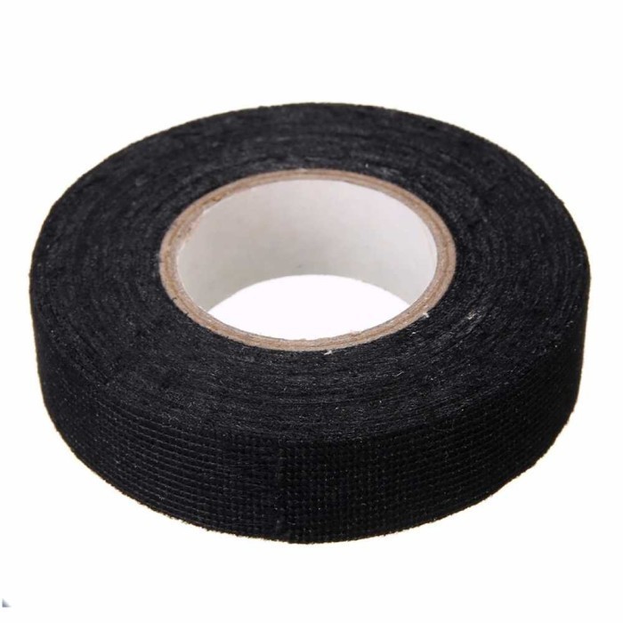 

Lakban Kabel Listrik Kain Adhesive Cloth Wiring Tape Tahan Panas 15 M - Home Stuff Jogja