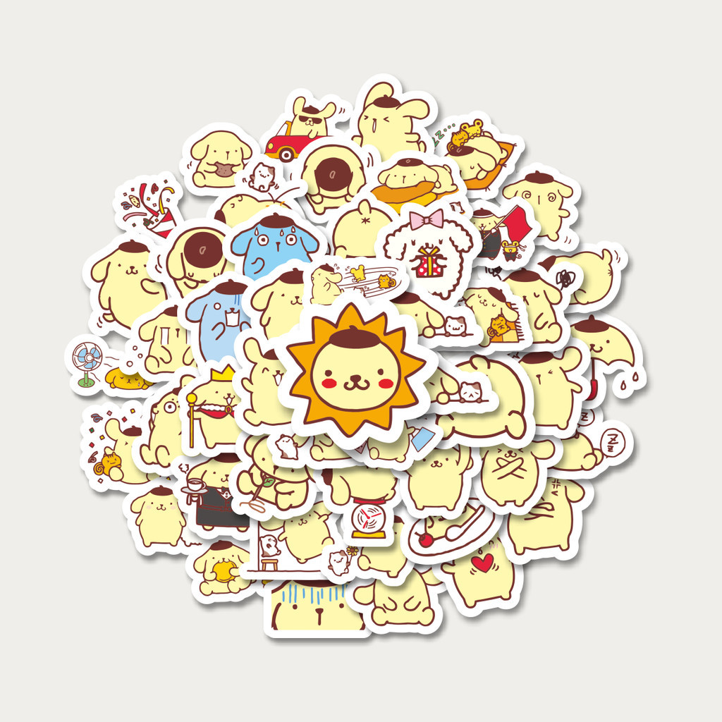 

Sticker Pack Stiker Kartun Pompom Purin Versi 2 | Sticker TUMBLR | Stiker LAPTOP KOPER HELM