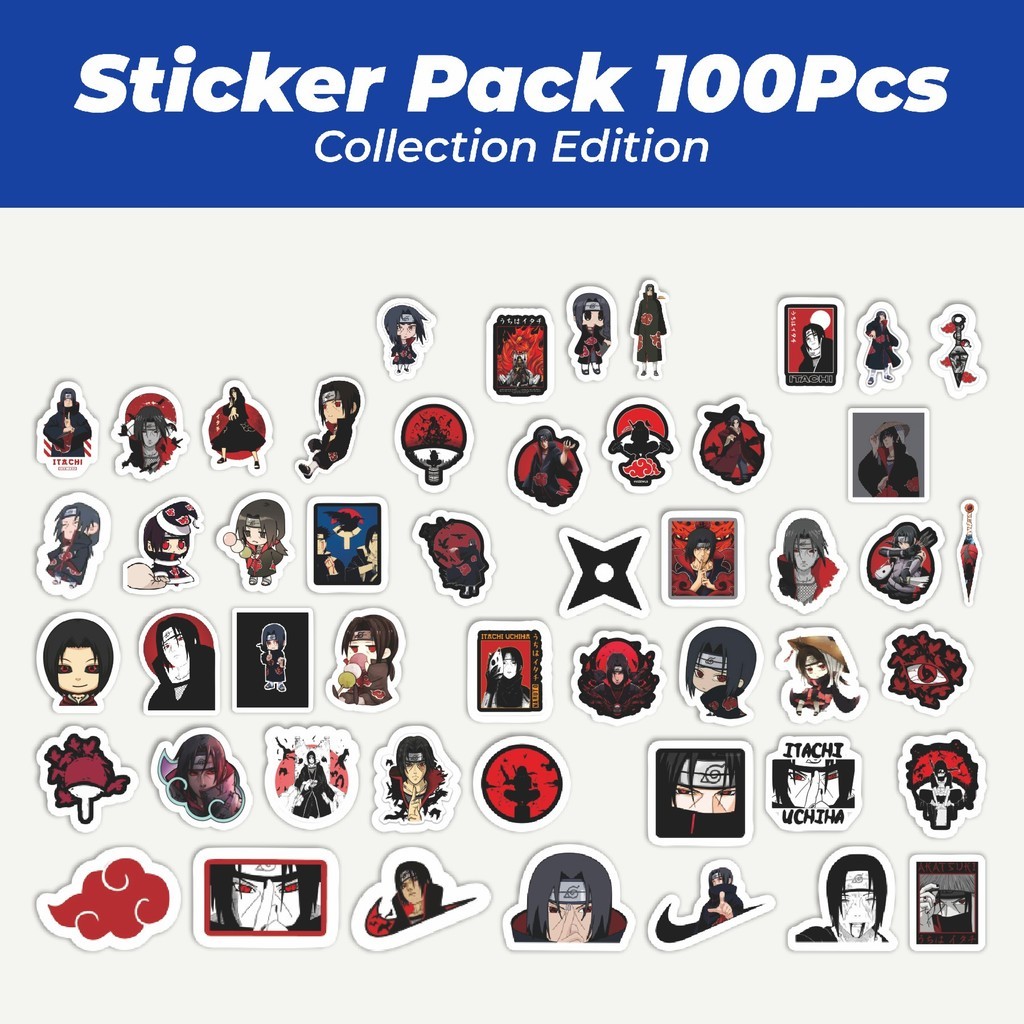 

Hot Stiker Anime Uchiha Itachi Lucu Anti Air Stikers Berperekat Waterproof Sticker Decal Buat Motor Helm Buku Journal Koper Casing HP Laptop Botol Minum