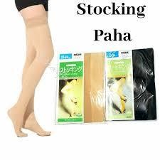 Stoking Transparan Sepaha Sheleg – Seamless & Lembut | Warna Cream & Hitam