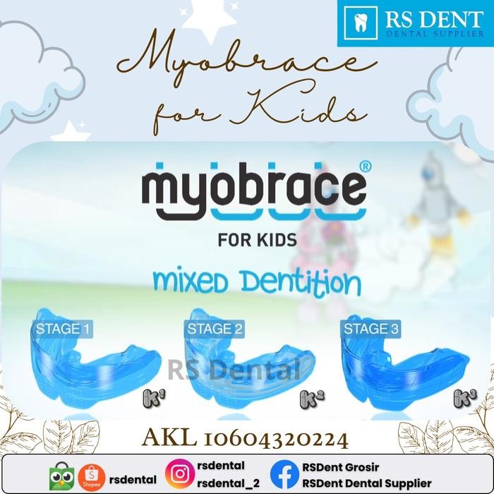 Myobrace for kids - K1 Large - Pink