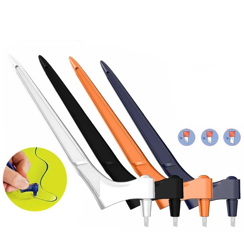 

Craft Cutting Tools With 360 Degree Rotating Blade Paper-Cutter Art Carving Pen Tool DIY Stainless Steel Portable Cutter Knife