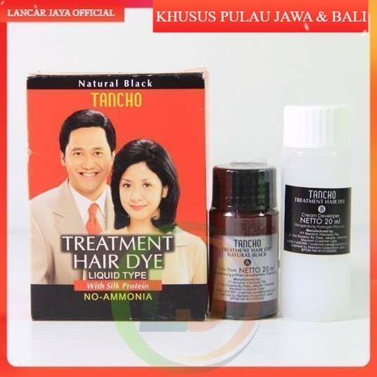 [RETAIL] SEMIR RAMBUT TANCHO CAIR 20+20ml | CAT RAMBUT TANCHO | PEWARNA RAMBUT