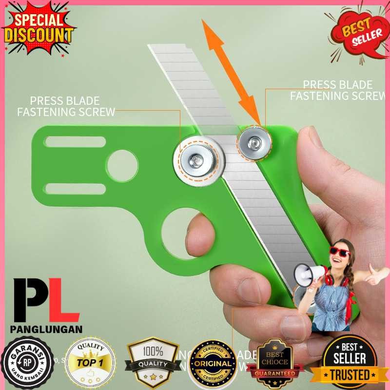 

ISFRIDAY Pisau Pemangkas Tepi Kayu Edge Trimming Scraper Knife Cutter - ID13