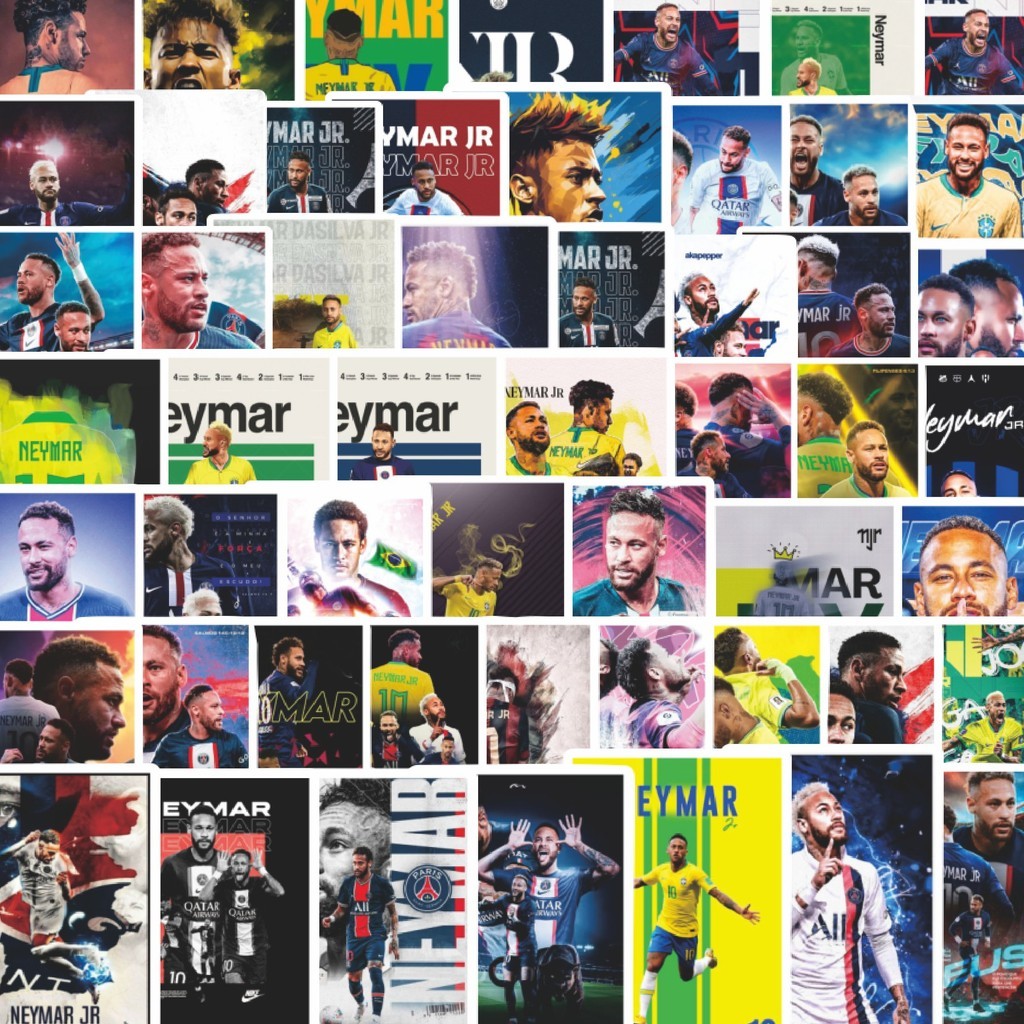 

Stiker Cutting Pack Stiker Neymar JR Isi 100Pcs Series Aesthetic Lucu Keren Untuk Koper Bahan Vynil