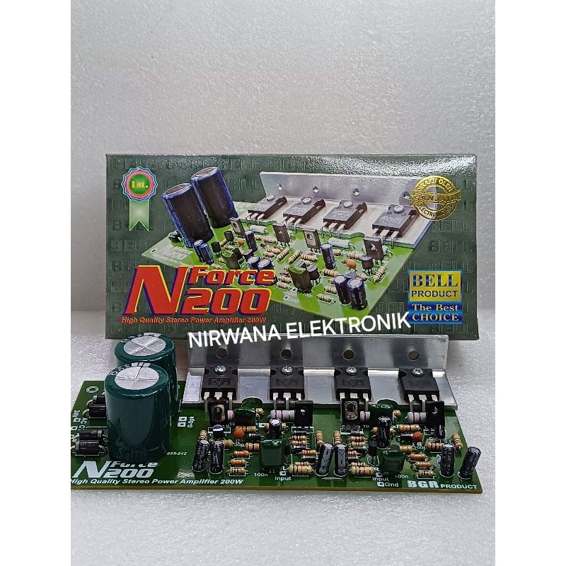 KIT POWER AMPLIFIER STEREO NFORCE 200 WATT NFORCE 200