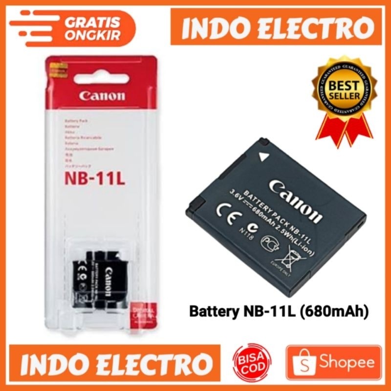 Baterai NB-11L / Batre NB-11L / Battery NB-11L 680mAh