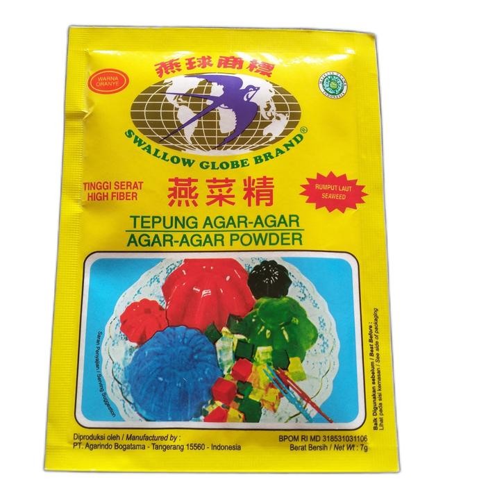 

swallow globe agar-agar oranye 7g
