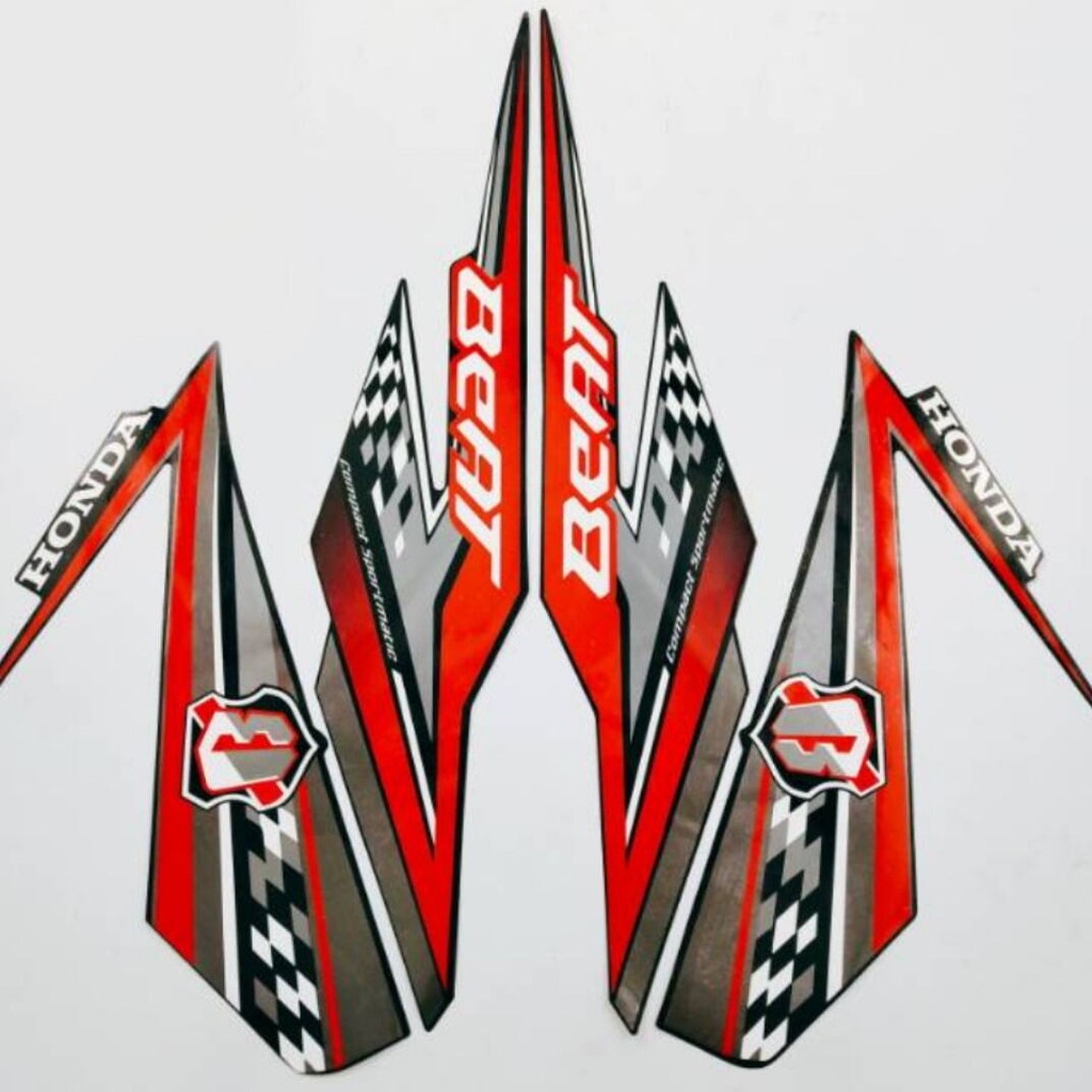 Striping Ori body Honda Beat fi esp cw 2018 stiker bodi bawaan original honda beat fi esp cw