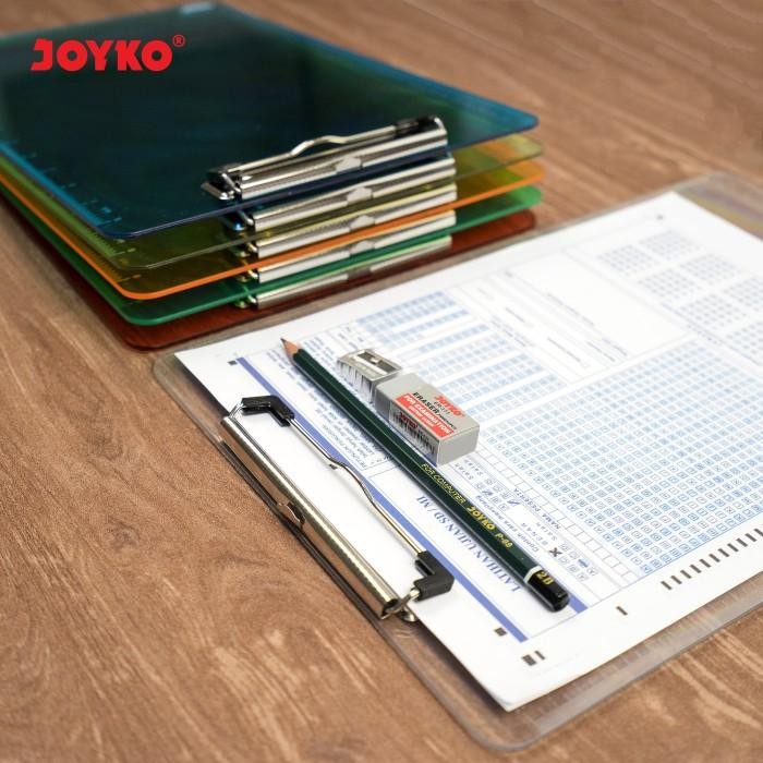 

Clipboard Papan Jalan Alas Ujian Joyko CLB-63 F4 - CLB-63 F4
