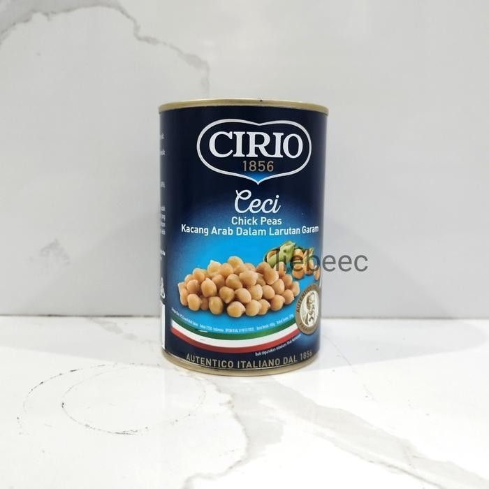 

[PROMO EXP TERBARU] Cirio Ceci Chick Peas 400 Gr Kacang Arab Dalam Larutan Garam Kaleng 400gr Bergaransi Terlaris